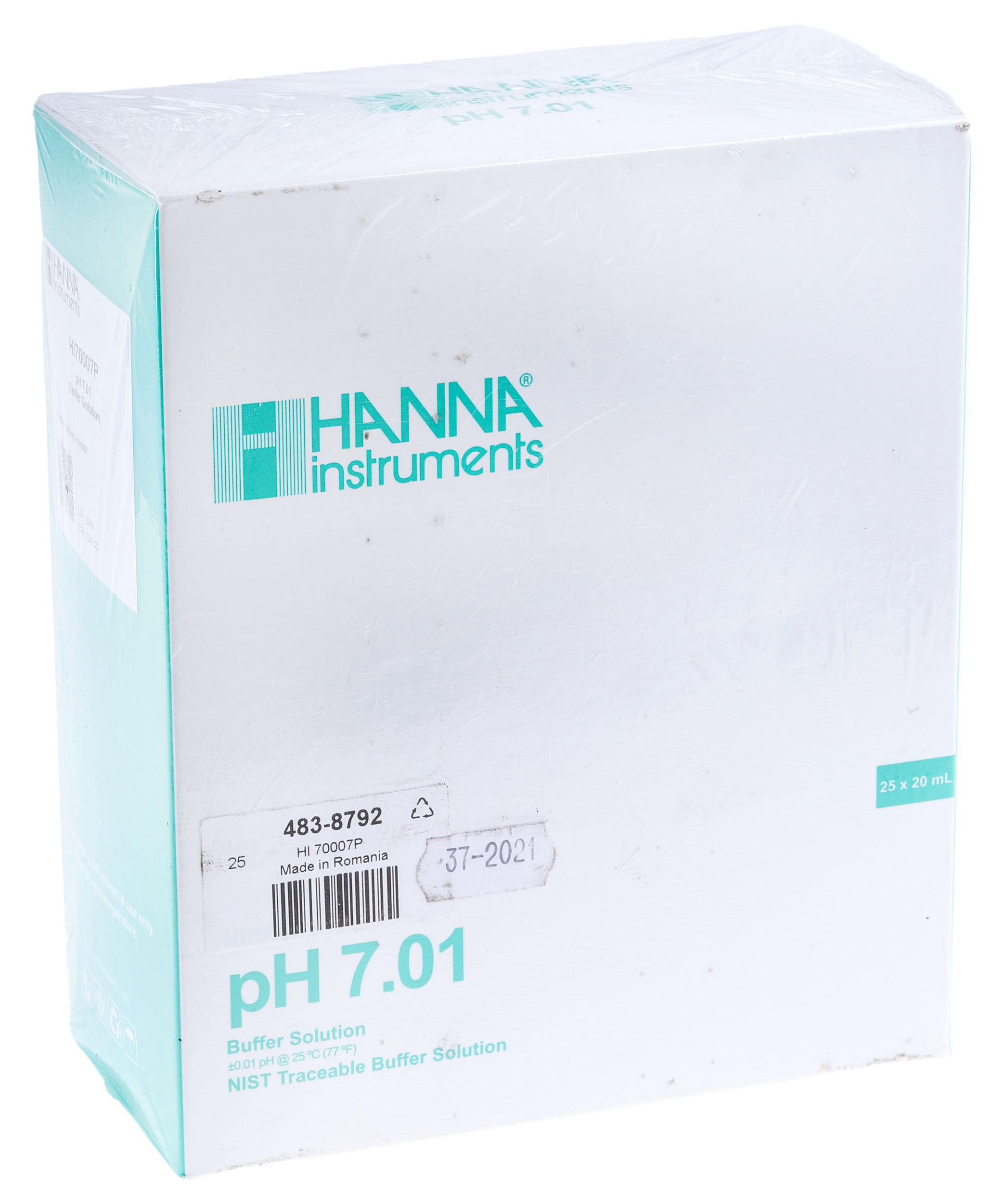 hi70007p Hanna Instruments HI70007P pH Buffer Solution, 20 ml