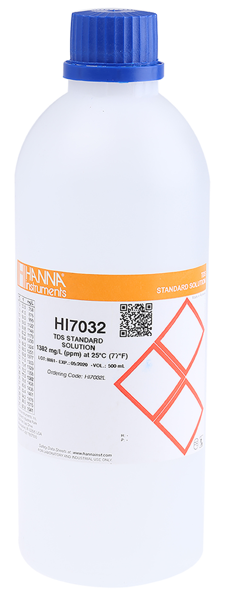 Hanna Instruments HI7032L Buffer Solution, 500 ml, Bottle, 10 pH