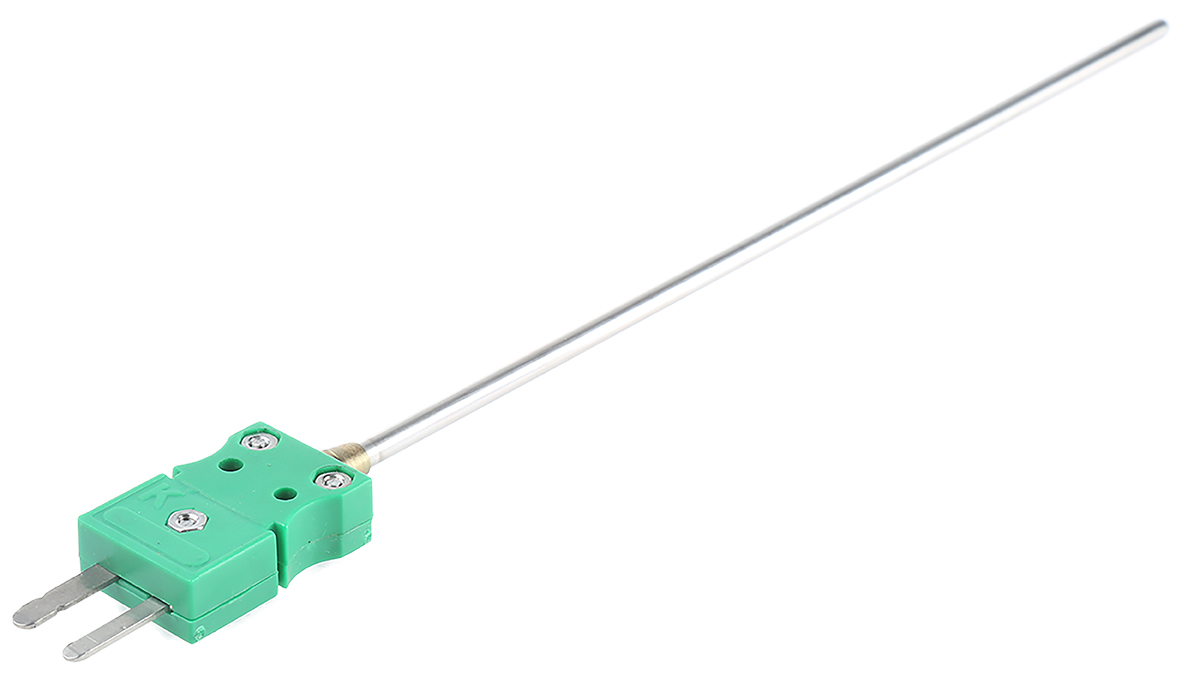 Hanna Instruments K General Temperature Probe, 155 mm Length, 3 mm Diameter, 900 °C Max, RSCAL