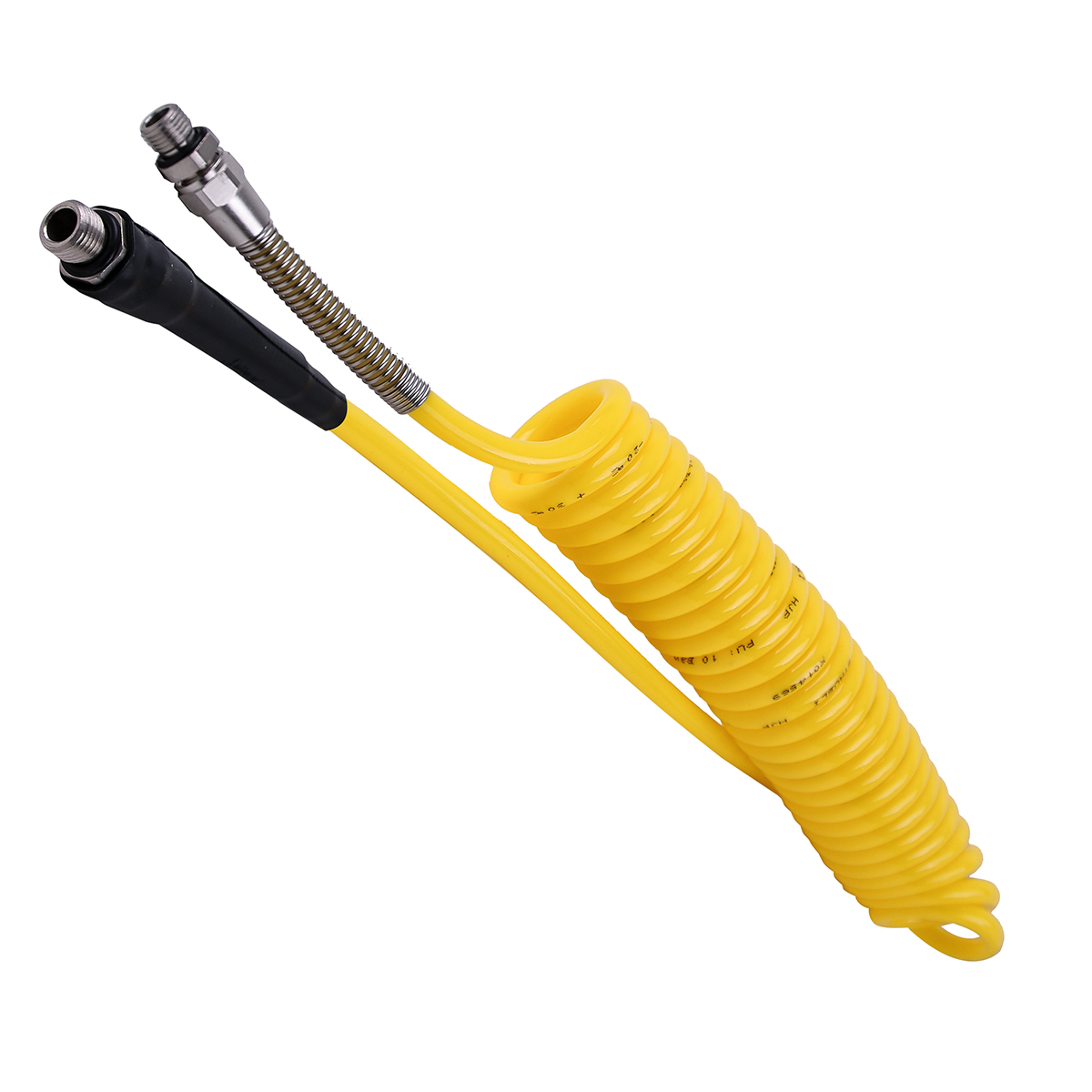 Staubli – Fluid Connectors, Polyurethane Recoil Hose, 40 °C, -15 °C