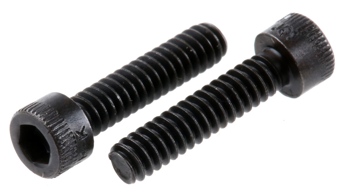 Holo-Krome Black Alloy Steel Hex Socket Cap Screw, Hex, No. 4 x 13 mm