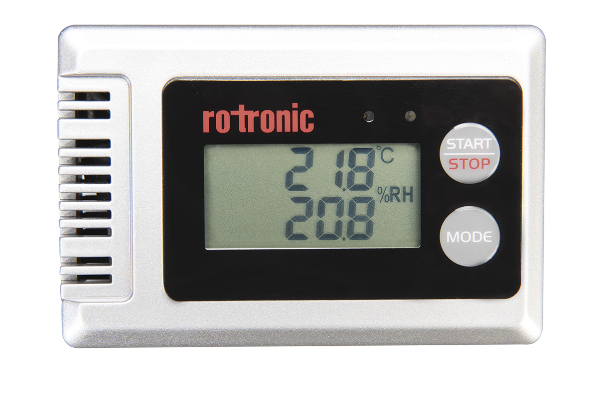 Rotronic Instruments HL-1D-SET Temperature & Humidity Data Logger, USB - UKAS