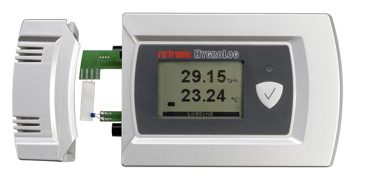 hl-20d-set Rotronic Instruments Hygrometer 50 °C, ±1.3 %RH Accuracy, 60 °C Max, 100 %RH Max