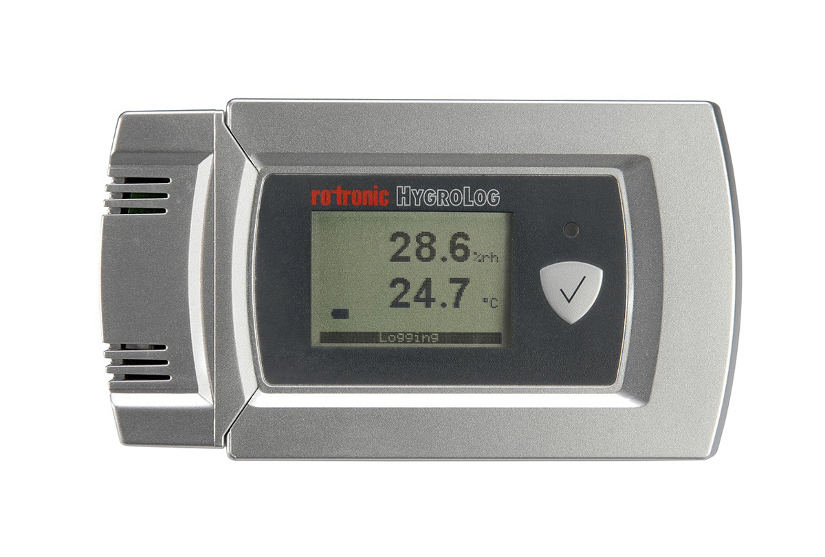 Rotronic Instruments HL-20D Hygrometer 50 °C, ±1.3 %RH Accuracy, 60 °C Max, 100 %RH Max, RSCAL