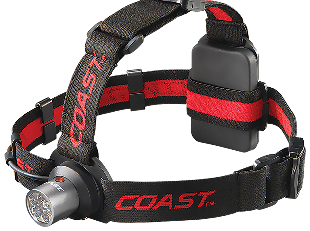 Coast HL4 LED Head Torch 145 lm HL4 Range 164 ft