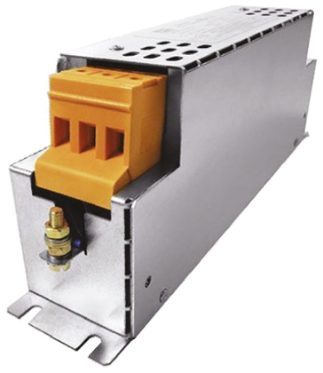 Block, HLD 110 8 A 520V ac 60Hz, Flange RFI Filter, Screw 3 Phase