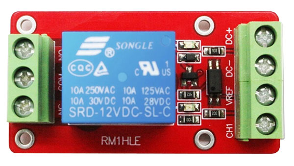 Seeit HLE-RELAY01-5V Relay Control Card Module for PIC, TTL, Arduino, Raspberry Pi, AVR HLE-RELAY01-5V