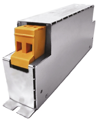 Block, HLE 110 4 A 250V ac 60Hz, Flange RFI Filter, Screw 1 Phase