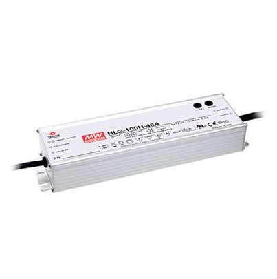 MEAN WELL, 20V Output, 100 W Output, 1.1A, 4.8 A Resistance, 10V PWM, 3 in 1