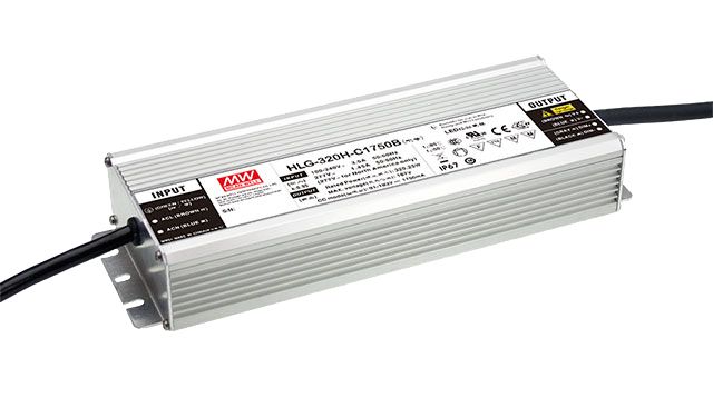 MEAN WELL, 114V, 229 V Output, 320 W Output Constant Current