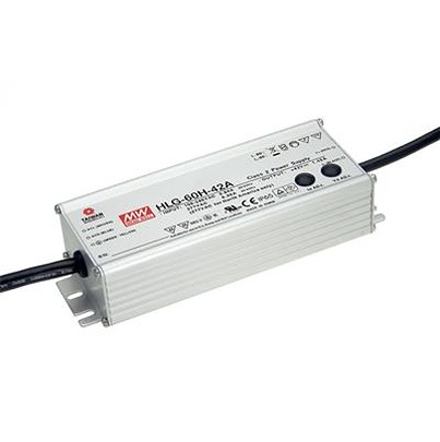 MEAN WELL, 20V Output, 60 W Output Resistance, 3 in 1, 10V PWM