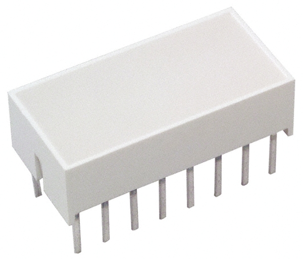 HLMP-2685 Broadcom Light Bar LED Display Red 80mcd 8.89 mm