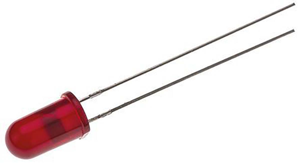Broadcom 1.9 V Red LED 5 mm (T-1 3/4) Through Hole HLMP HLMP-3301