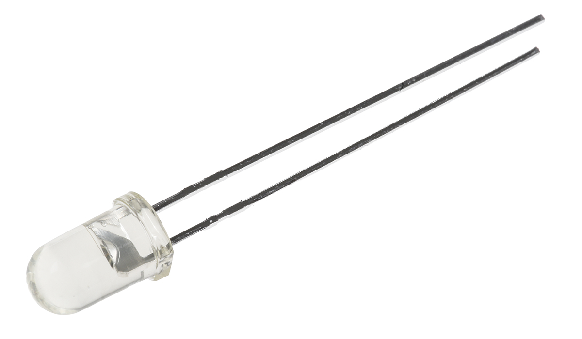 Broadcom 2.1 V Yellow LED 5 mm (T-1 3/4) Through Hole HLMP HLMP-C315