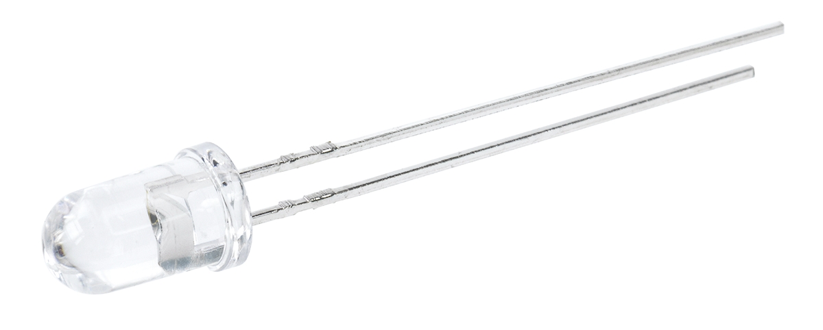 Broadcom 1.9 V Red LED 5 mm (T-1 3/4) Through Hole HLMP-E HLMP-EG15-UX000