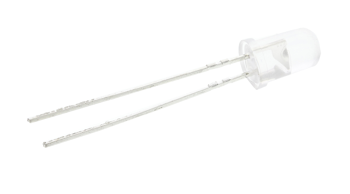 Broadcom 2.1 V Amber LED 5 mm (T-1 3/4) Through Hole HLMP HLMP-EL3A-WXKDD