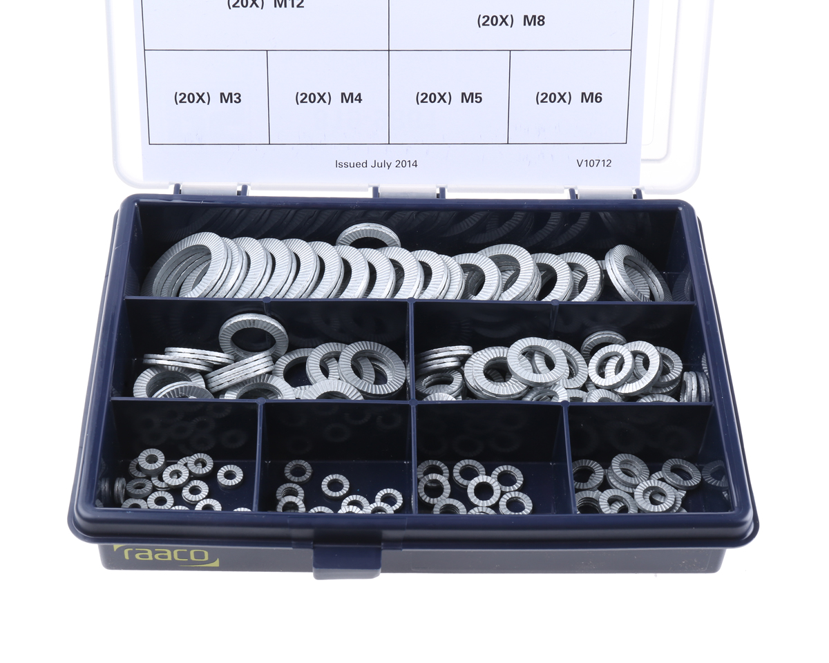 hlskit Heico Steel Wedge Lock Washer Washer Kit