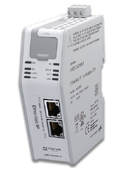 Anybus CP1 ModBus/TCP Adapter for Use with PLC Systems