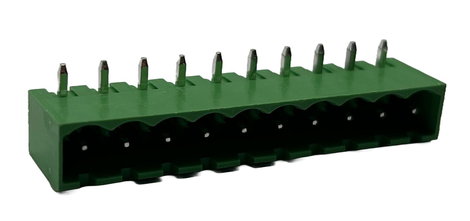 hmsa-109p5v Conex-It HMSA Series Pluggable Terminal Block, 10-Contact, 5.08 mm Pitch, 1 Row, HMSA-109P5V