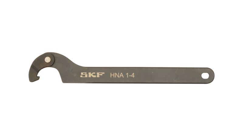 hna-1-4 SKF HNA 1-4 35 mm Hook Spanner Phosphated Coated, Medium Carbon Steel, Steel