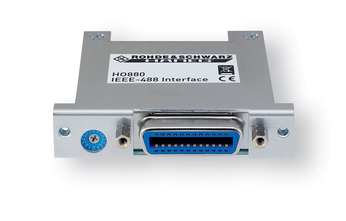 Rohde & Schwarz Interface Installation Interface
