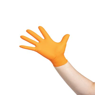 horng8-10xl Kolmi Hopen HORNG8 Orange Nitrile Work Gloves, Size 10/XL, Nitrile Coating