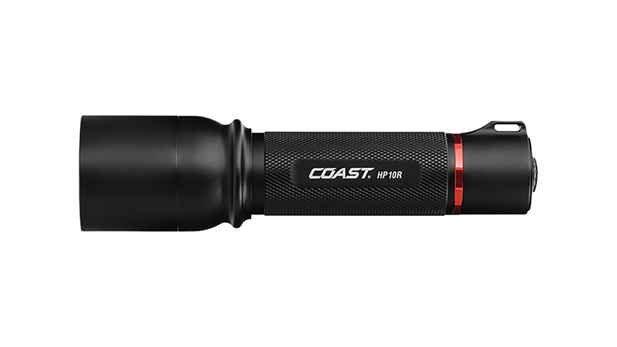 Coast LED Torch Black Rechargeable 1050 lm