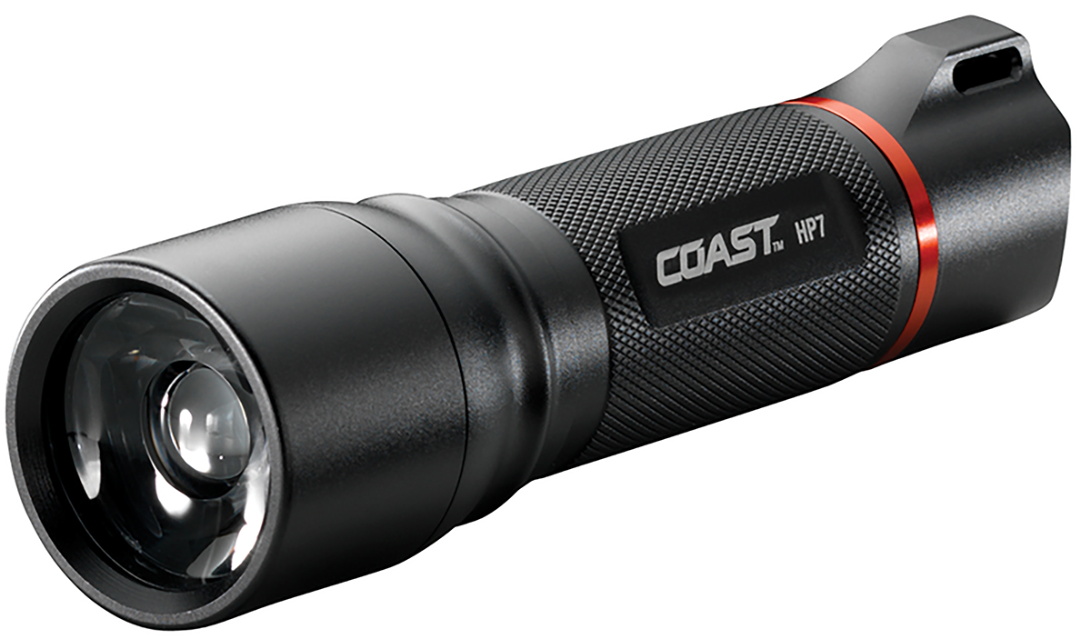 Coast LED Torch Black 410 lm, 142 mm