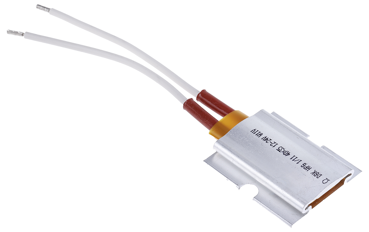 DBK Enclosures Heating Element Enclosure Heating Element, 100 mm, 35 mm, 50 W, 12V ac/dc, 30 V ac/dc