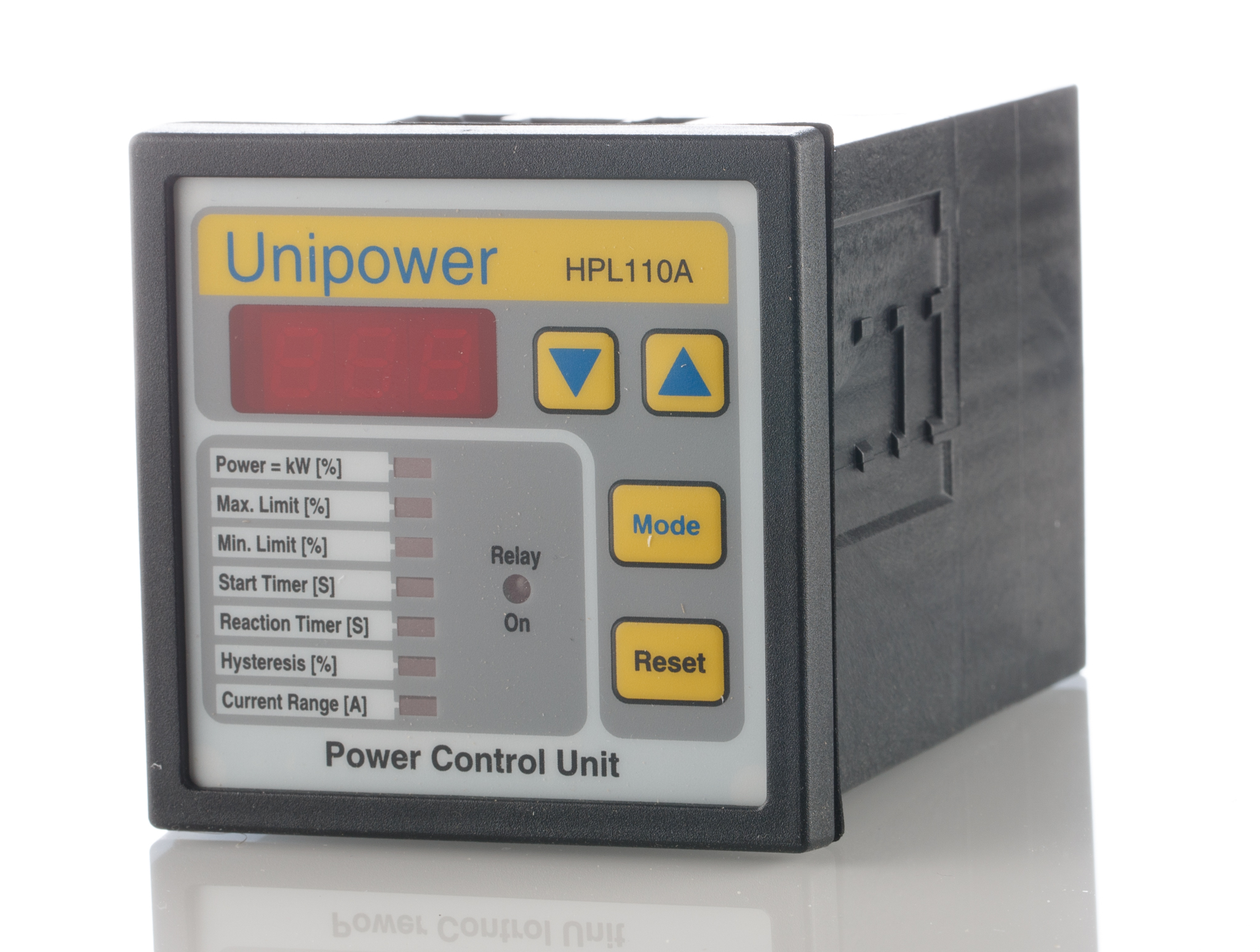 hpl110a415 Unipower 8A HPL Motor Load Monitor, 120V ac, 575 V ac, 50 °C, -15 °C