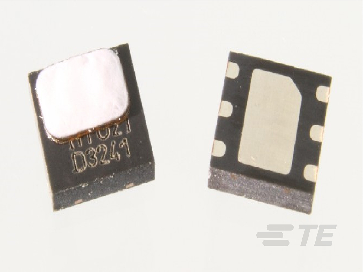 TE Connectivity, Digital Output Temperature & Humidity Sensor, Surface Mount, I2C, ±2 %RH, ±0.3 °C, 6-Pin DFN