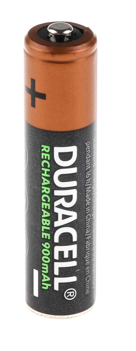 Duracell Duracell Recharge Ultra NiMH Rechargeable AAA Battery, 800 mAh, 1.2 V