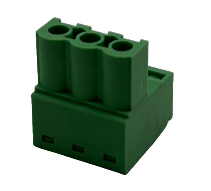hrfe-03005v Conex-It HRFE Series Pluggable Terminal Block, 3-Contact, 5.08 mm Pitch, 1 Row, HRFE-03005V