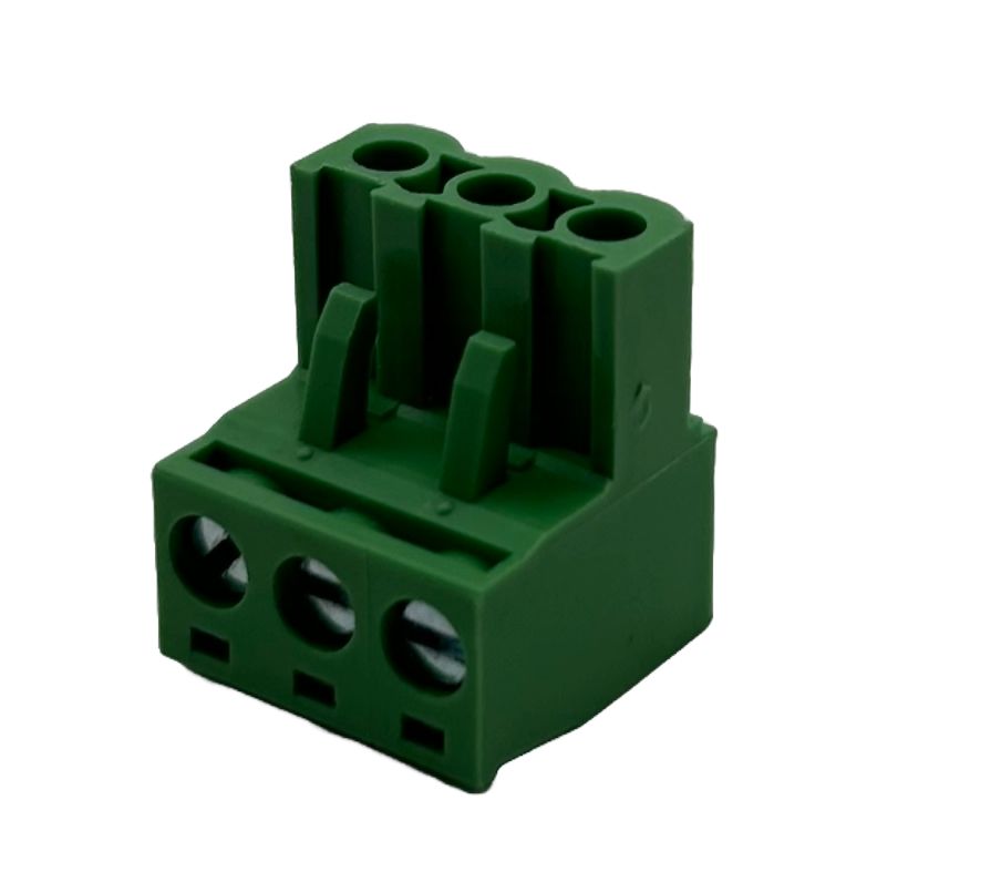hrfe-03005v Conex-It HRFE Series Pluggable Terminal Block, 3-Contact, 5.08 mm Pitch, 1 Row, HRFE-03005V