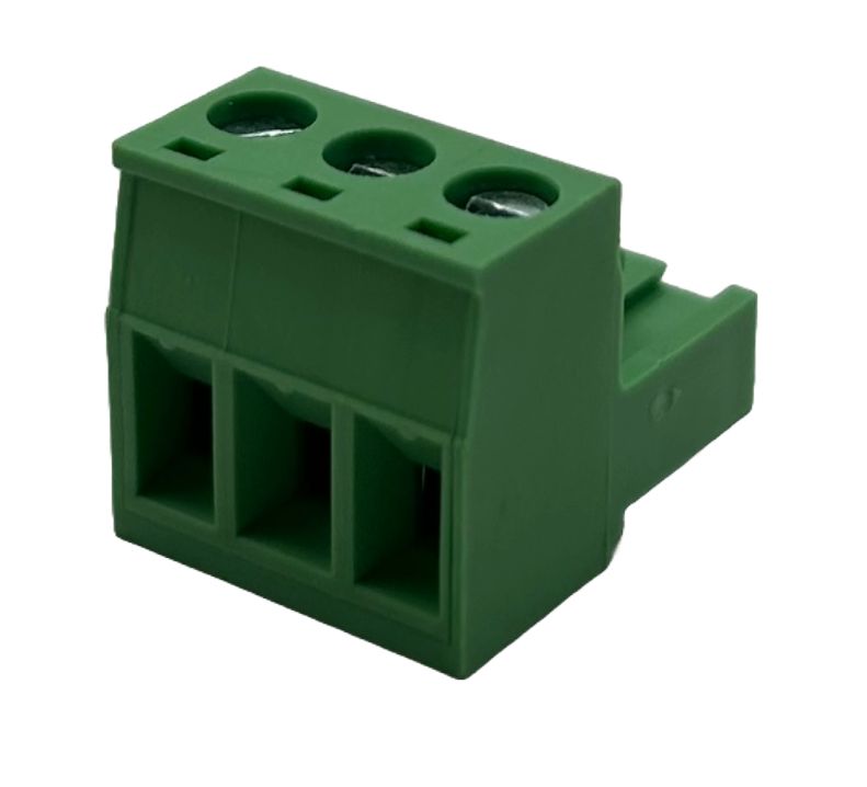 hrfe-03005v Conex-It HRFE Series Pluggable Terminal Block, 3-Contact, 5.08 mm Pitch, 1 Row, HRFE-03005V