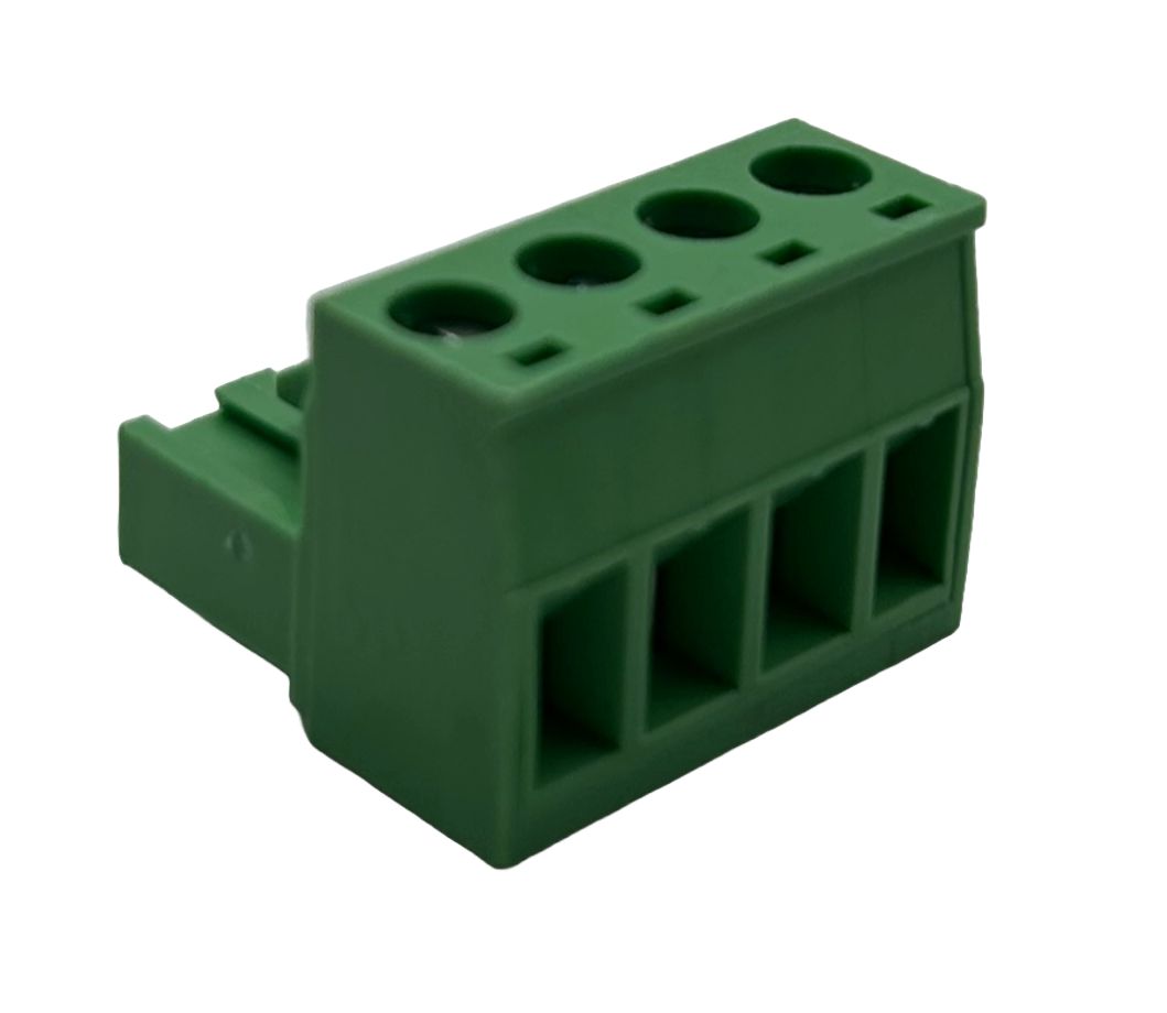 Conex-It HRFE Series Pluggable Terminal Block, 4-Contact, 5.08 mm Pitch, 1 Row, HRFE-04005V