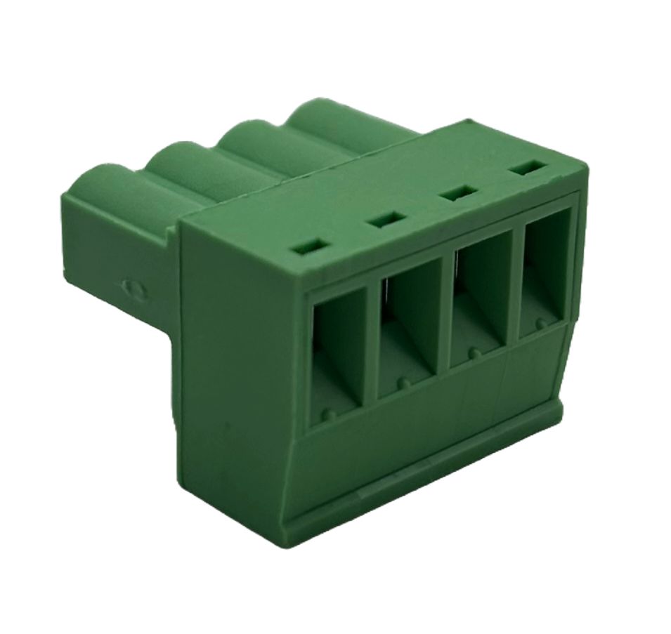 hrfe-04005v Conex-It HRFE Series Pluggable Terminal Block, 4-Contact, 5.08 mm Pitch, 1 Row, HRFE-04005V