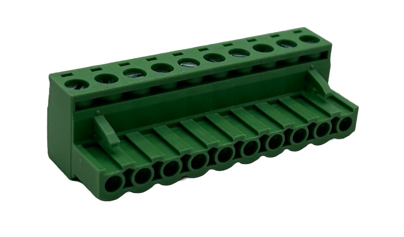 hrfe-10005v Conex-It HRFE Series Pluggable Terminal Block, 10-Contact, 5.08 mm Pitch, 1 Row, HRFE-10005V