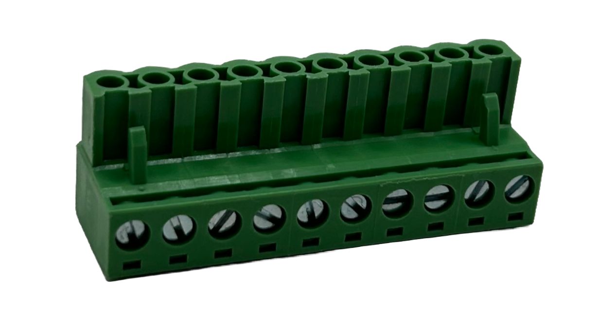 hrfe-10005v Conex-It HRFE Series Pluggable Terminal Block, 10-Contact, 5.08 mm Pitch, 1 Row, HRFE-10005V