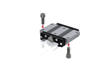 THK Linear Guide Carriage HRW21CA1UUC1(GK). HRW Series, 8.02 kN Dynamic Load