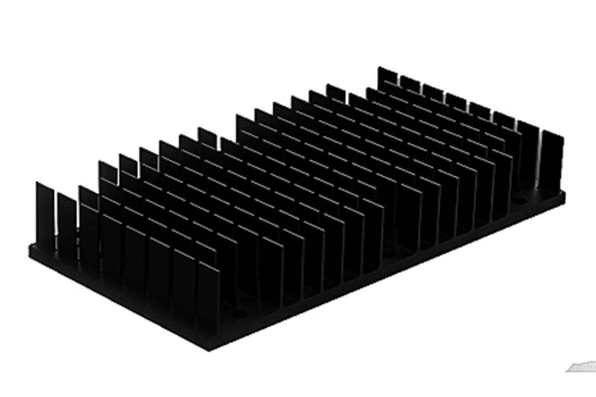 SPREADFAST Heatsink, 1/1 Brick DC/DC Converter 18.2 mm 116.8 mm 61mm
