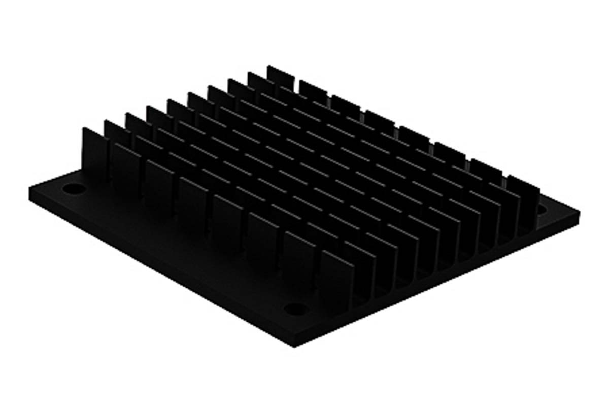 SPREADFAST Heatsink, 1/2 Brick DC/DC Converter 9.3 mm 61 mm 57.9mm