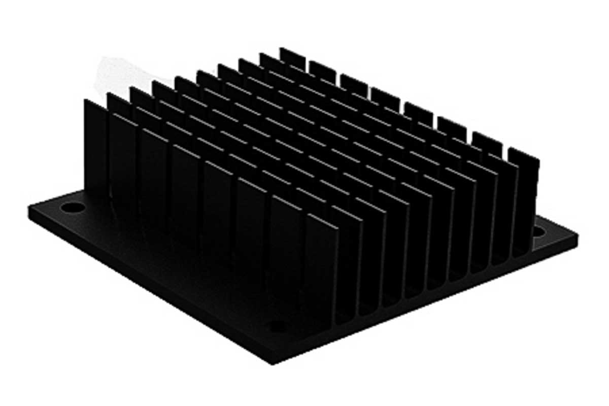 SPREADFAST Heatsink, 1/2 Brick DC/DC Converter 17.3 mm 61 mm 57.9mm