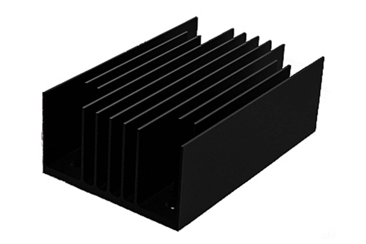 SPREADFAST Heatsink, 1/4 Brick DC/DC Converter 20 mm 58 mm 37mm