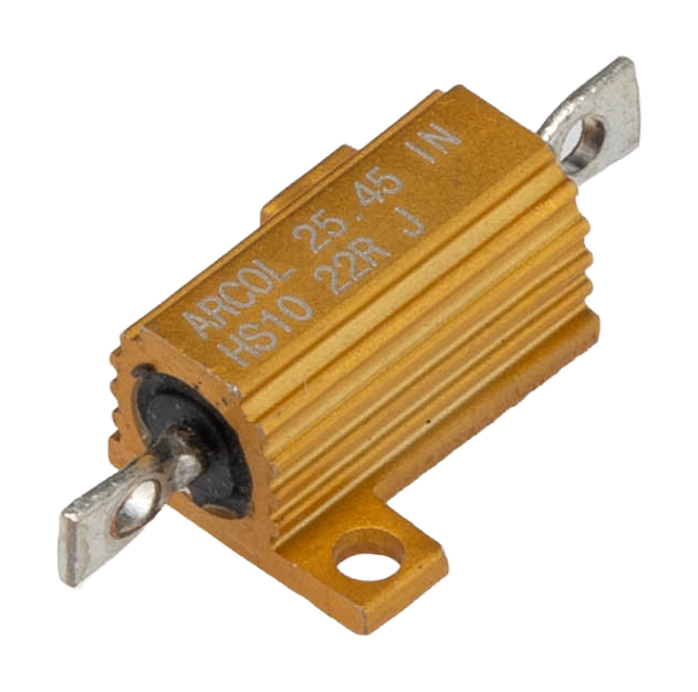 Arcol HS10 22R J, 22 Ω 10 W Wirewound Chassis Mount Resistor ±5 %