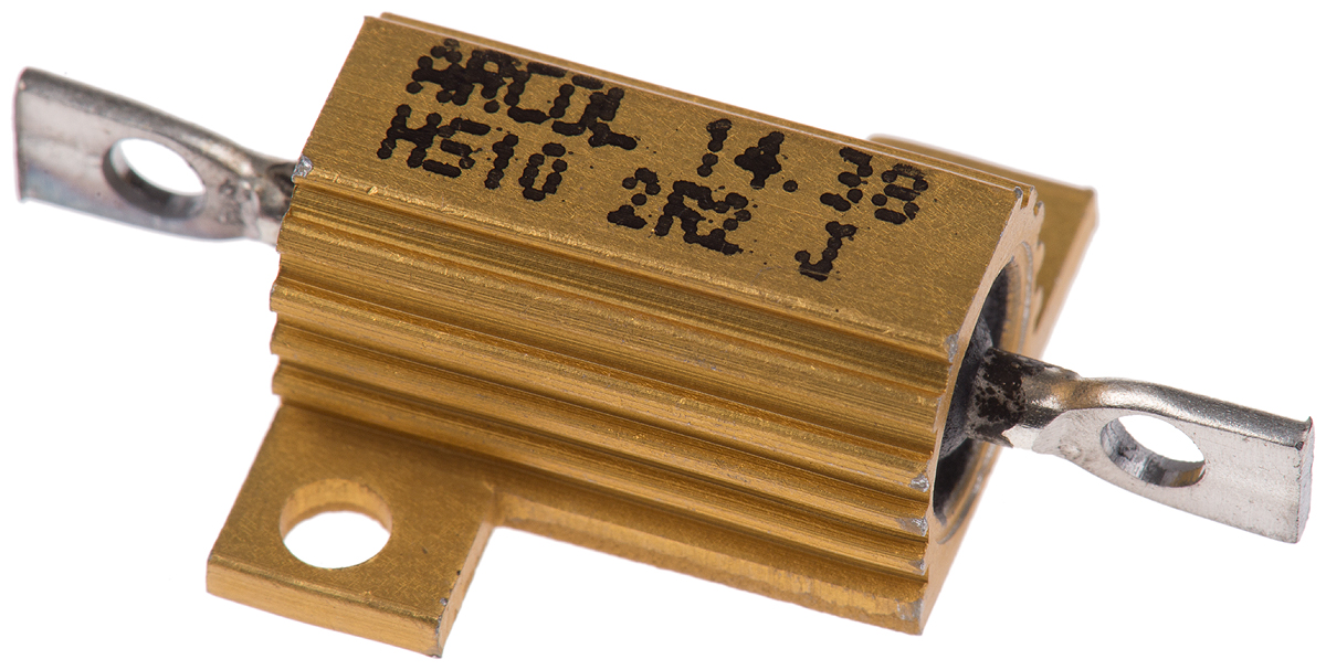 Arcol HS10 2R2 J, 2.2 Ω 10 W Wirewound Chassis Mount Resistor ±5 %