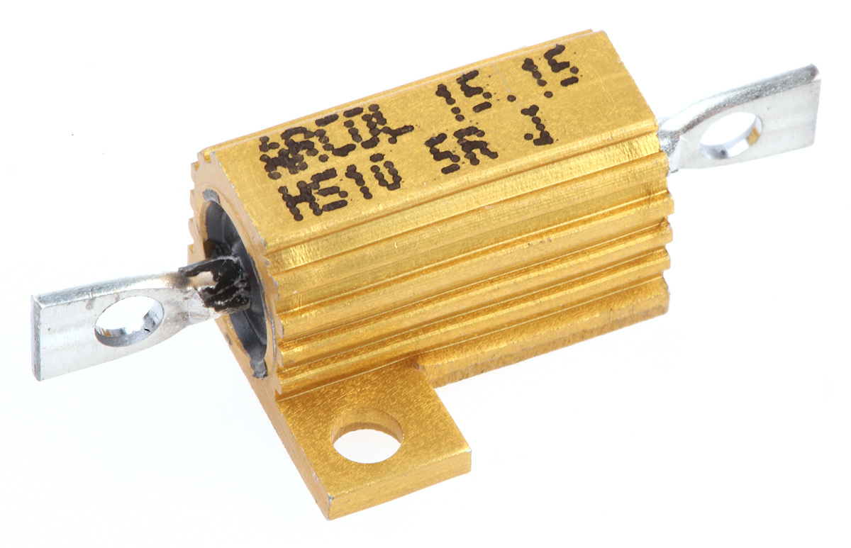 Arcol HS10 5R J, 5 Ω 10 W Wirewound Chassis Mount Resistor ±5 %