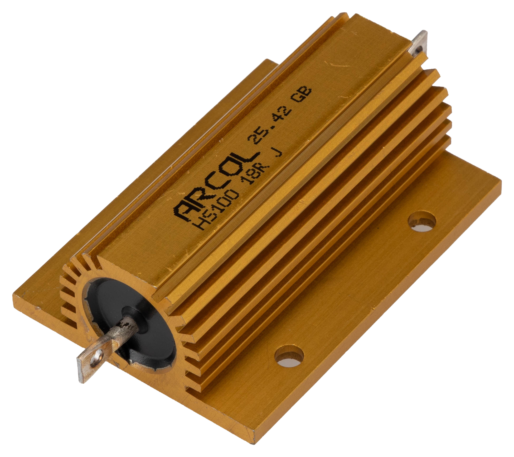 Arcol HS100 18R J, 18 Ω 100 W Aluminium Chassis Mount Resistor ±5 %