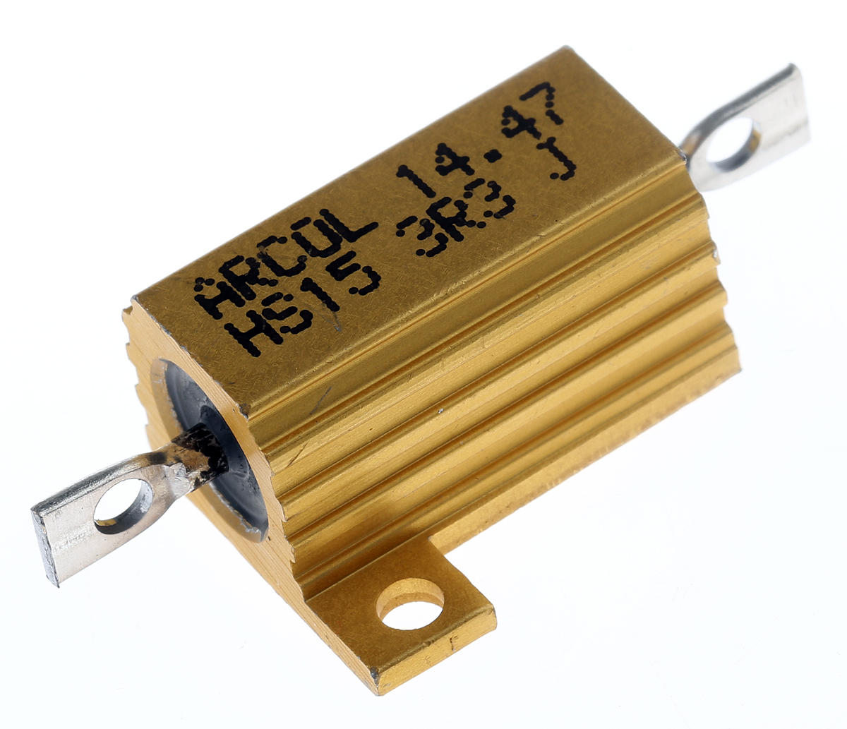 Arcol, 3.3 Ω 15 W Wirewound Chassis Mount Resistor ±5 %