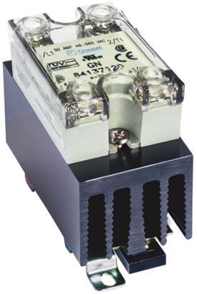 Sensata / Crydom HS301DR Series Solid State Relay, 25 A Load, DIN Rail Mount, 280 Vrms Load, 32V dc Control
